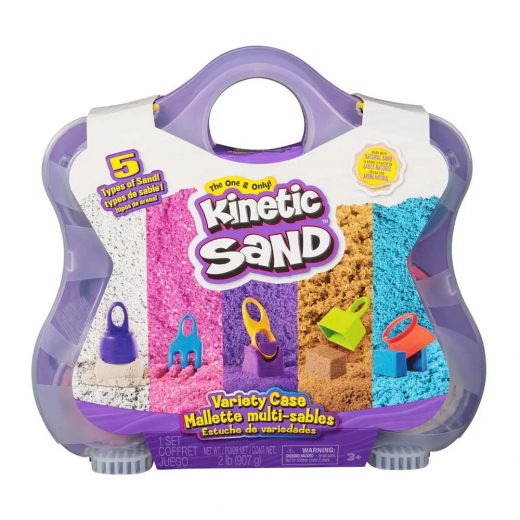 Kinetic Sand - Sensory Case i gruppen LEGETØJ / Skab & mal / Kinetic Sand hos Spelexperten (6069784)