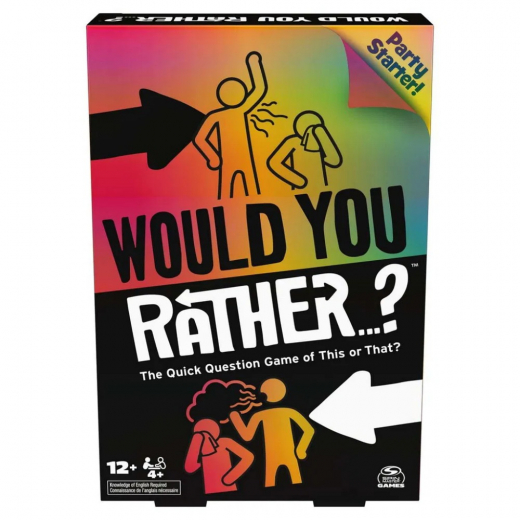 Would You Rather - Party Starter i gruppen SELSKABSSPIL / Partyspil hos Spelexperten (6070393)