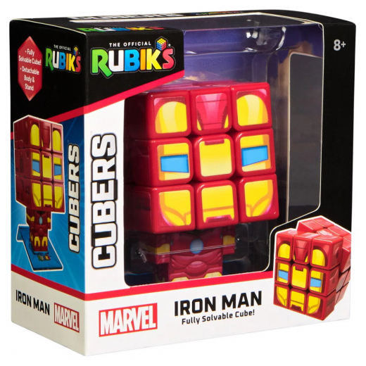 Rubikss Cube 3x3: Iron Man i gruppen SELSKABSSPIL / Spilserier / Rubiks Cube & Speedcubes hos Spelexperten (6071041)