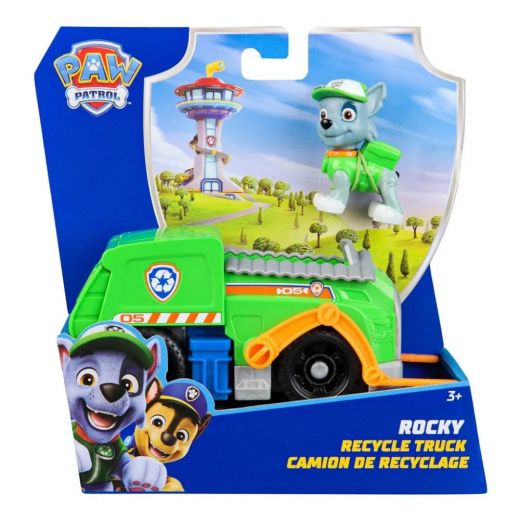 Paw Patrol - Rocky Basiskøretøj 2.0 i gruppen LEGETØJ / Figurer og legesæt / Paw Patrol hos Spelexperten (6071213)