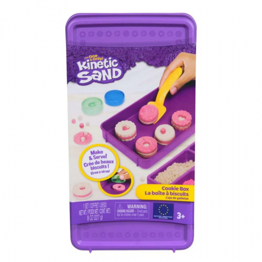 Kinetic Sand Småkage boks i gruppen LEGETØJ / Skab & mal / Kinetic Sand hos Spelexperten (6071549)