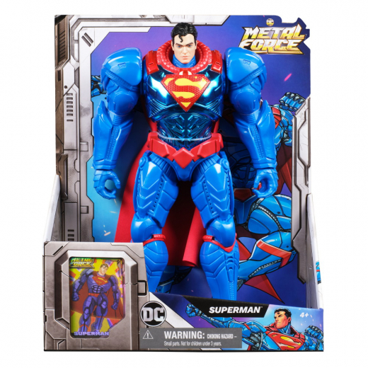 DC Metal Force - Superman 30 cm i gruppen LEGETØJ / Figurer og legesæt / DC hos Spelexperten (6072667)