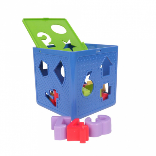 W2Play Shape Sorter Cube i gruppen LEGETØJ / Børne- & baby / Børne- og babylegetøj hos Spelexperten (64024002)