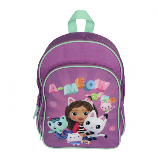 Gabby's Dollhouse - Backpack with front pocket i gruppen LEGETØJ / Børne- & baby / Rygsække og tasker hos Spelexperten (6600000041)