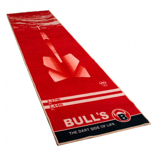 BULL'S Carpet-Mat 180 red i gruppen SPILLEBORD / Dart / Tilbehør hos Spelexperten (67806)