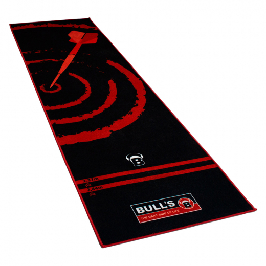 BULL'S Carpet Mat 140 Red i gruppen SPILLEBORD / Dart / Tilbehør hos Spelexperten (67808)