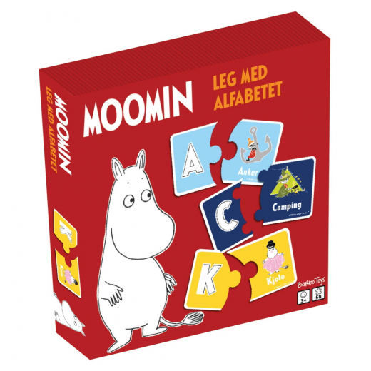 Moomin Play With The Alphabet i gruppen SELSKABSSPIL / Børnespil hos Spelexperten (7113)