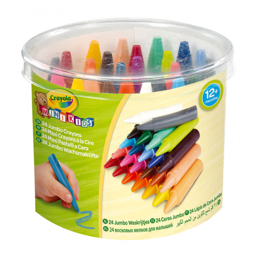 Crayola Jumbo Crayons 24 pc i gruppen LEGETØJ / Skab & mal / Crayola hos Spelexperten (74023005)