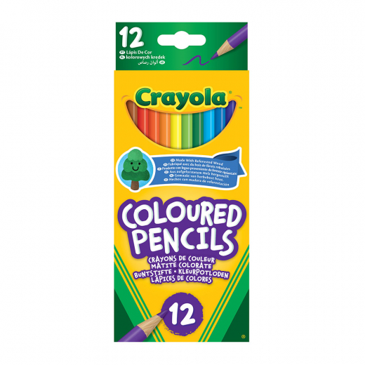 Crayola Coloured Pencils Eco 12 pc i gruppen LEGETØJ / Skab & mal / Crayola hos Spelexperten (74024005)