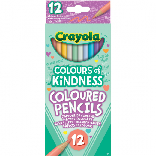 Crayola Coloured Pencils 12 pcs i gruppen LEGETØJ / Skab & mal / Skriv og Tegn / Blyanter og farveblyanter hos Spelexperten (74024006)