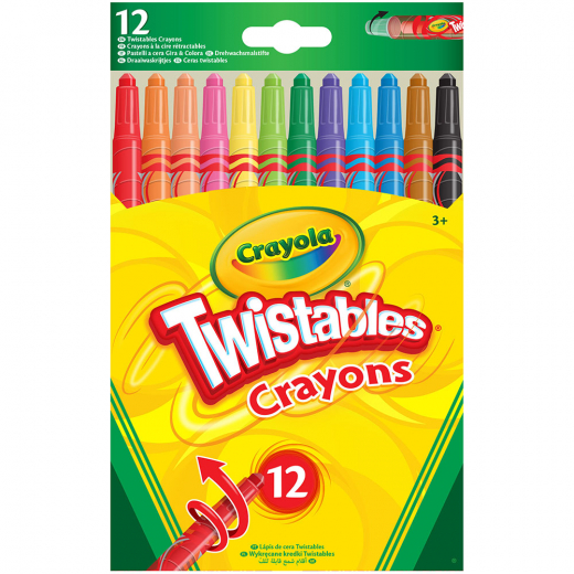 Crayola Twistable Crayons 12 pc i gruppen LEGETØJ / Skab & mal / Crayola hos Spelexperten (74024010)