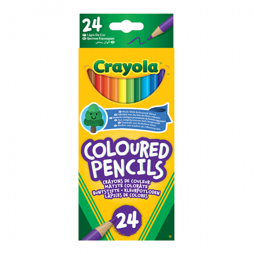 Crayola Coloured Pencils Eco 24 pc i gruppen LEGETØJ / Skab & mal / Crayola hos Spelexperten (74024012)