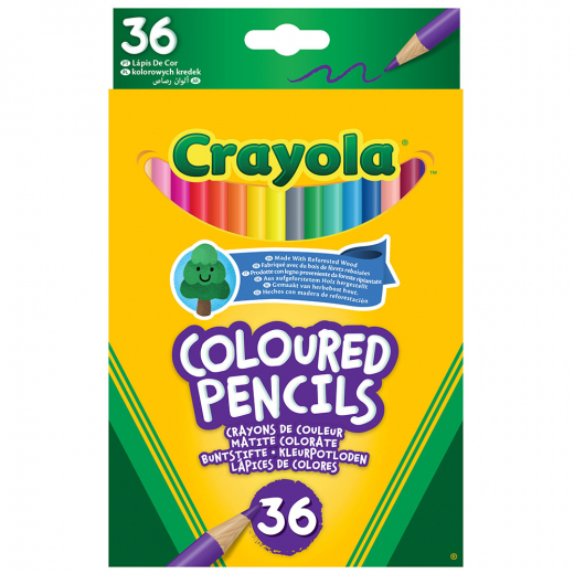 Crayola Coloured Pencils Eco 36 pc i gruppen LEGETØJ / Skab & mal / Crayola hos Spelexperten (74024018)