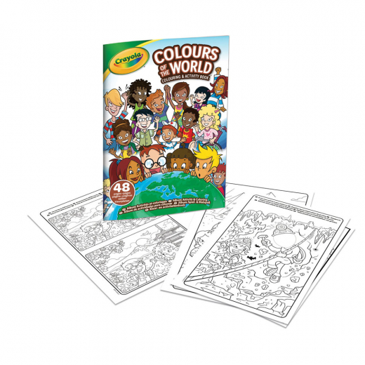 Crayola COTW Colouring Book i gruppen LEGETØJ / Skab & mal / Crayola hos Spelexperten (74024030)