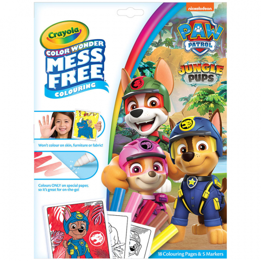 Crayola Color Wonder Paw Patrol i gruppen LEGETØJ / Skab & mal / Crayola hos Spelexperten (74024042)