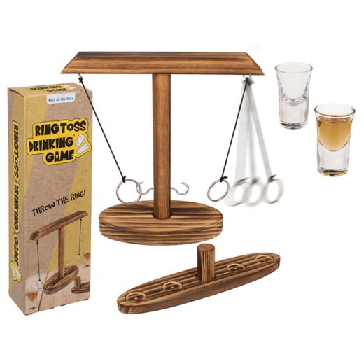 Wooden Ring Toss Drinking Game i gruppen SELSKABSSPIL / Partyspil hos Spelexperten (79-3915)