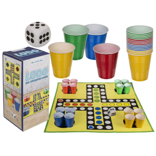 XXL Ludo Drinkin Game i gruppen SELSKABSSPIL / Partyspil hos Spelexperten (794022)