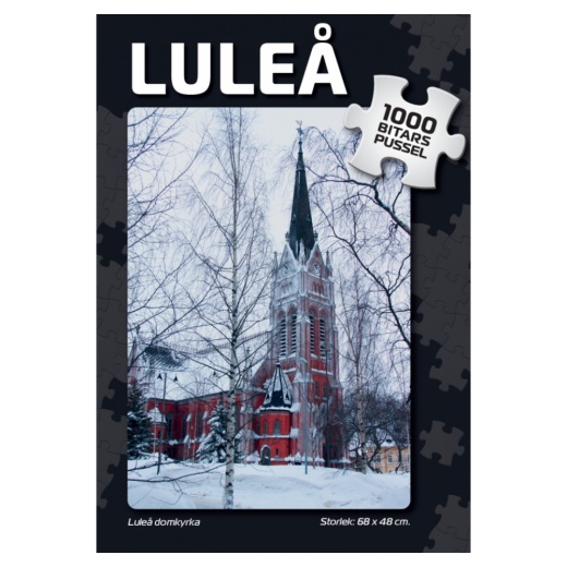 Puslespil: Luleå domkyrka 1000 Brikker i gruppen PUSLESPIL / 1000 brikker hos Spelexperten (7962B)