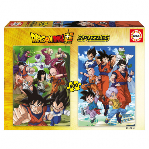 Educa Dragon Ball 2x500 Brikker i gruppen hos Spelexperten (80-19915)
