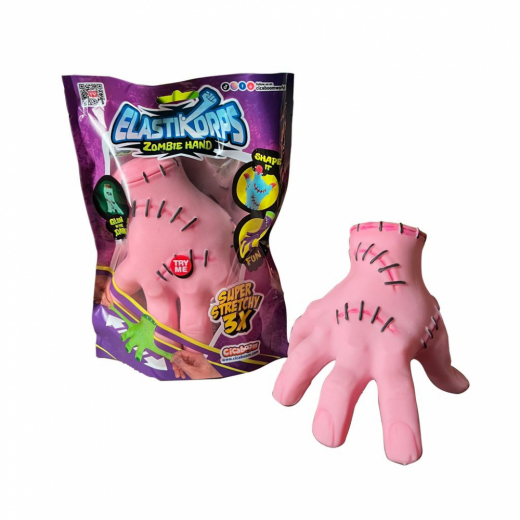 Elastikorps Zombie Hand 13 cm i gruppen LEGETØJ / Fidgets hos Spelexperten (82024007)