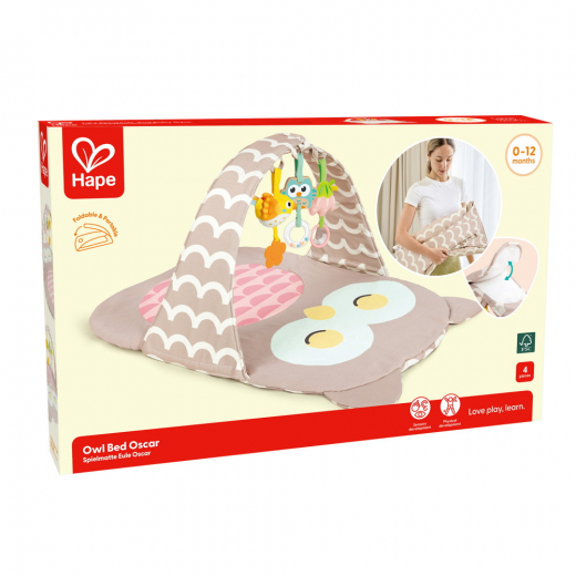 Hape Owl Bed Oscar i gruppen LEGETØJ / Børne- & baby / Børne- og babylegetøj hos Spelexperten (87-8535)