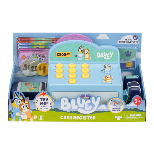 Bluey Cash Register i gruppen LEGETØJ / Børne- & baby / Børne- og babylegetøj hos Spelexperten (90247)