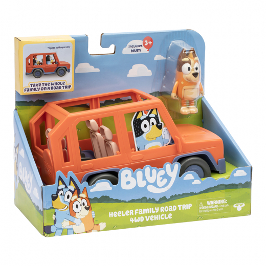 Bluey 4x4 Road Trip i gruppen LEGETØJ / Figurer og legesæt / Bluey hos Spelexperten (90262)