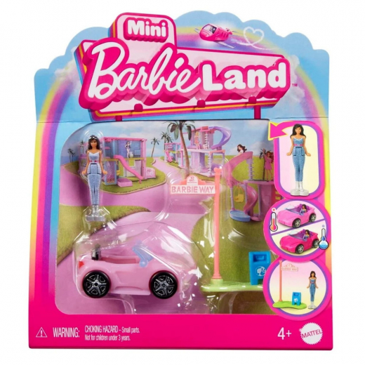 Barbie - Mini BarbieLand Convertible i gruppen LEGETØJ / Barbie hos Spelexperten (960-2442)