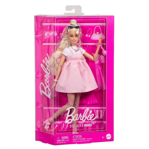 Barbie Deluxe Style - Bow Blonde i gruppen LEGETØJ / Barbie / Barbie Deluxe Style hos Spelexperten (960-2510)