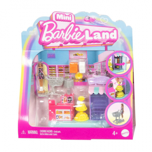 Barbie - Mini BarbieLand Købmand i gruppen LEGETØJ / Barbie hos Spelexperten (960-2529-A)