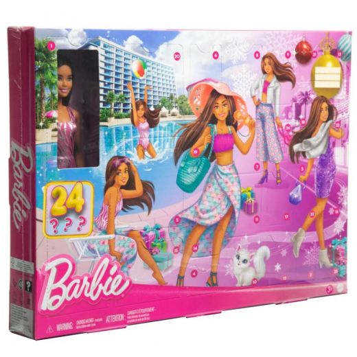 Barbie Fashionista Adventskalender i gruppen LEGETØJ / Barbie / Barbie Fashionista hos Spelexperten (960-9023)