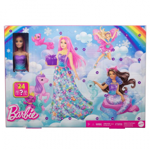 Barbie Eventyr adventskalender i gruppen LEGETØJ / Barbie hos Spelexperten (960-9124)