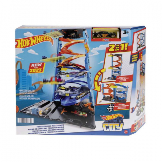 Hot Wheels City Transforming Race Tower i gruppen  hos Spelexperten (965-2018)