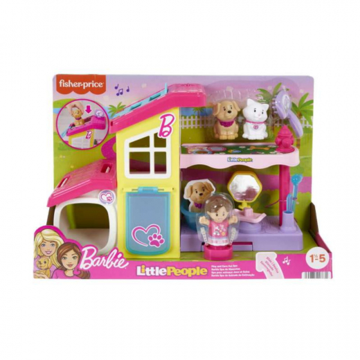 Fisher Price Barbie Play & Care Pet Spa Playset i gruppen LEGETØJ / Børne- & baby / Børne- og babylegetøj hos Spelexperten (972-1661)