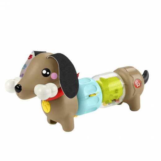 Fisher Price Click & Spin Activity Pup i gruppen LEGETØJ / Børne- & baby / Børne- og babylegetøj hos Spelexperten (972-2455)