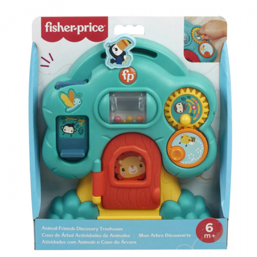 Fisher Price - Aktivitets Træhus i gruppen LEGETØJ / Børne- & baby / Børne- og babylegetøj hos Spelexperten (972-2484T)