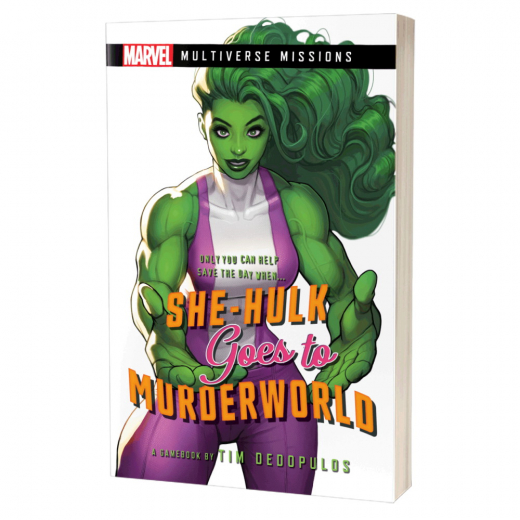 Marvel Novel: She-Hulk goes to Murderworld i gruppen SELSKABSSPIL / Tilbehør hos Spelexperten (ACOMGBTDED002)