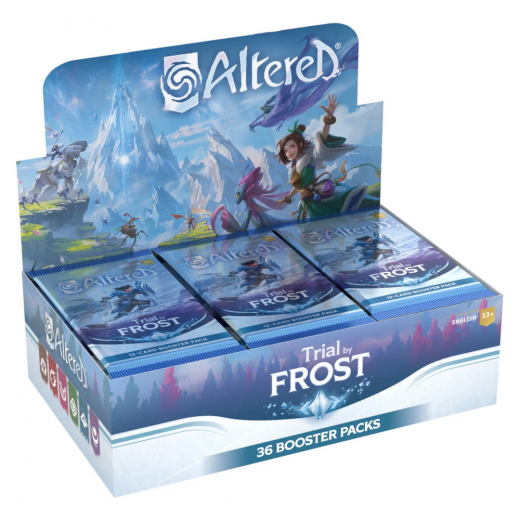 Altered TCG: Trial by Frost Booster Display i gruppen SELSKABSSPIL / Kortspil hos Spelexperten (ALTBST02EN-DIS)