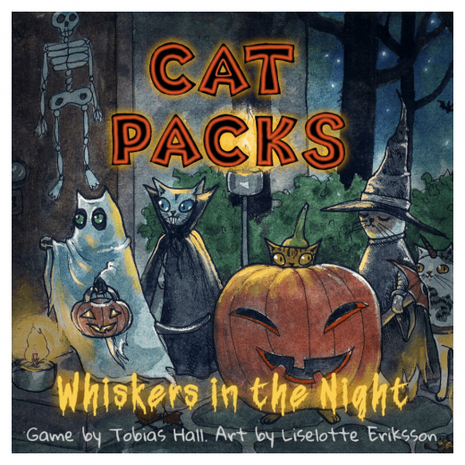 Cat Packs: Whiskers in the Night (Exp.) i gruppen SELSKABSSPIL / Udvidelser hos Spelexperten (AONGCS08)