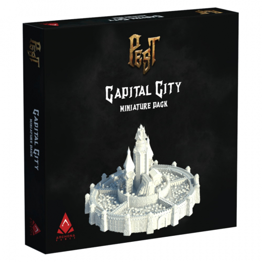 Pest: Capital City Miniature Pack (Exp.) i gruppen SELSKABSSPIL / Tilbehør / Andet hos Spelexperten (ARQ151)