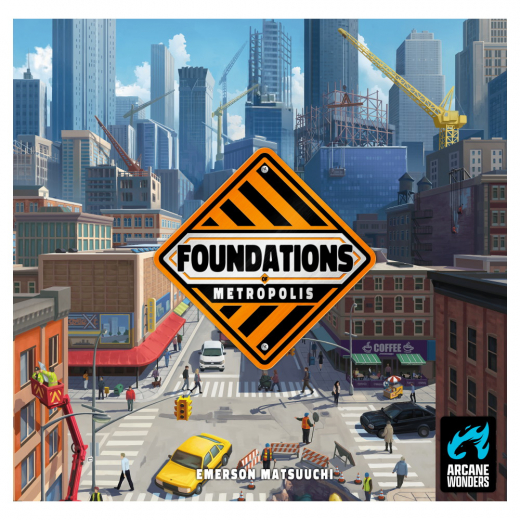 Foundations of Metropolis i gruppen SELSKABSSPIL / Strategispil hos Spelexperten (AWGDTE17FM)