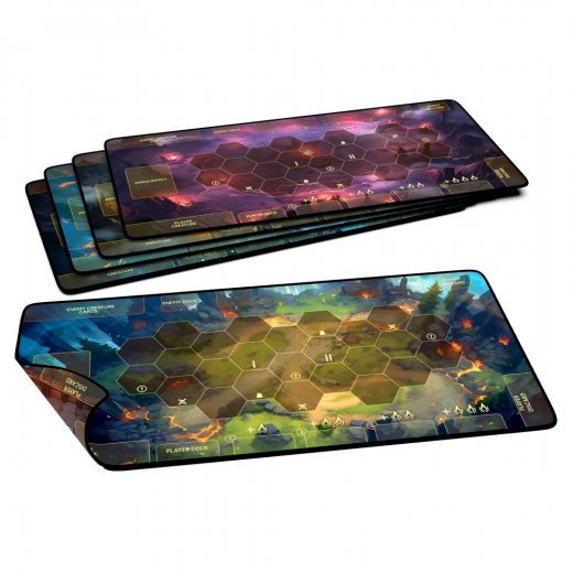 Dragon Eclipse: Arena Playmats Set (Exp.) i gruppen SELSKABSSPIL / Tilbehør / Andet hos Spelexperten (AWRDE007)