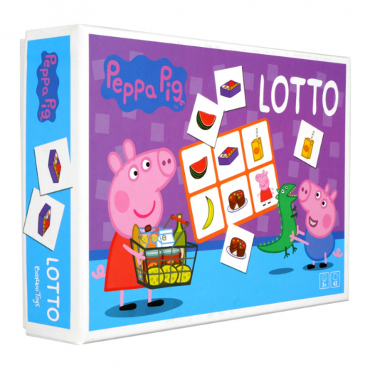 Peppa Pig - Lotto i gruppen SELSKABSSPIL / Børnespil hos Spelexperten (B-8976)