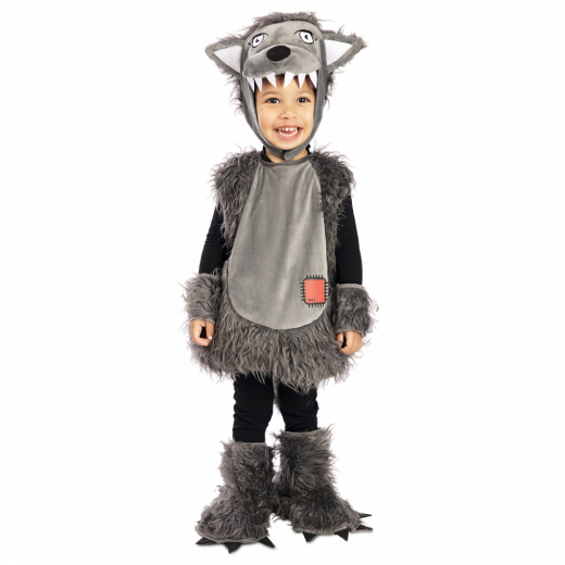 Costume Baby Wolf - Kids i gruppen LEGETØJ / Maskerade / Maskerade kostumer / Kostumer til børn hos Spelexperten (BABYWOLF)