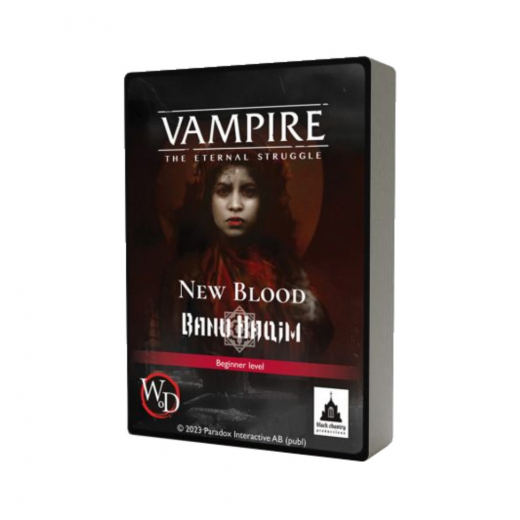 Vampire: The Eternal Struggle TCG - New Blood Banu Haqim i gruppen SELSKABSSPIL / Kortspil hos Spelexperten (BCP043)