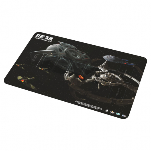 Star Trek: Star Realms - Playmat U.S.S. Defiant i gruppen SELSKABSSPIL / Spilserier / Star Realms hos Spelexperten (BG-STSR01-PM2)