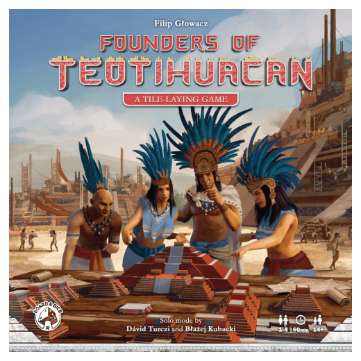 Founders of Teotihuacan i gruppen SELSKABSSPIL / Strategispil hos Spelexperten (BND0062)