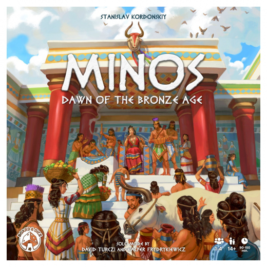 Minos: Dawn of the Bronze Age i gruppen SELSKABSSPIL / Strategispil hos Spelexperten (BND0094)