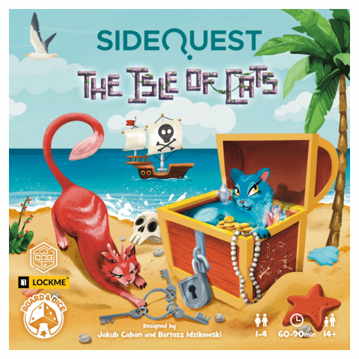 SideQuest: The Isle of Cats i gruppen SELSKABSSPIL / Strategispil hos Spelexperten (BND103)