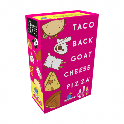 Taco! Back! Goat Cheese! Pizza! (EN) i gruppen SELSKABSSPIL / Kortspil hos Spelexperten (BO0157)